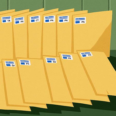 Photo of prepared packages