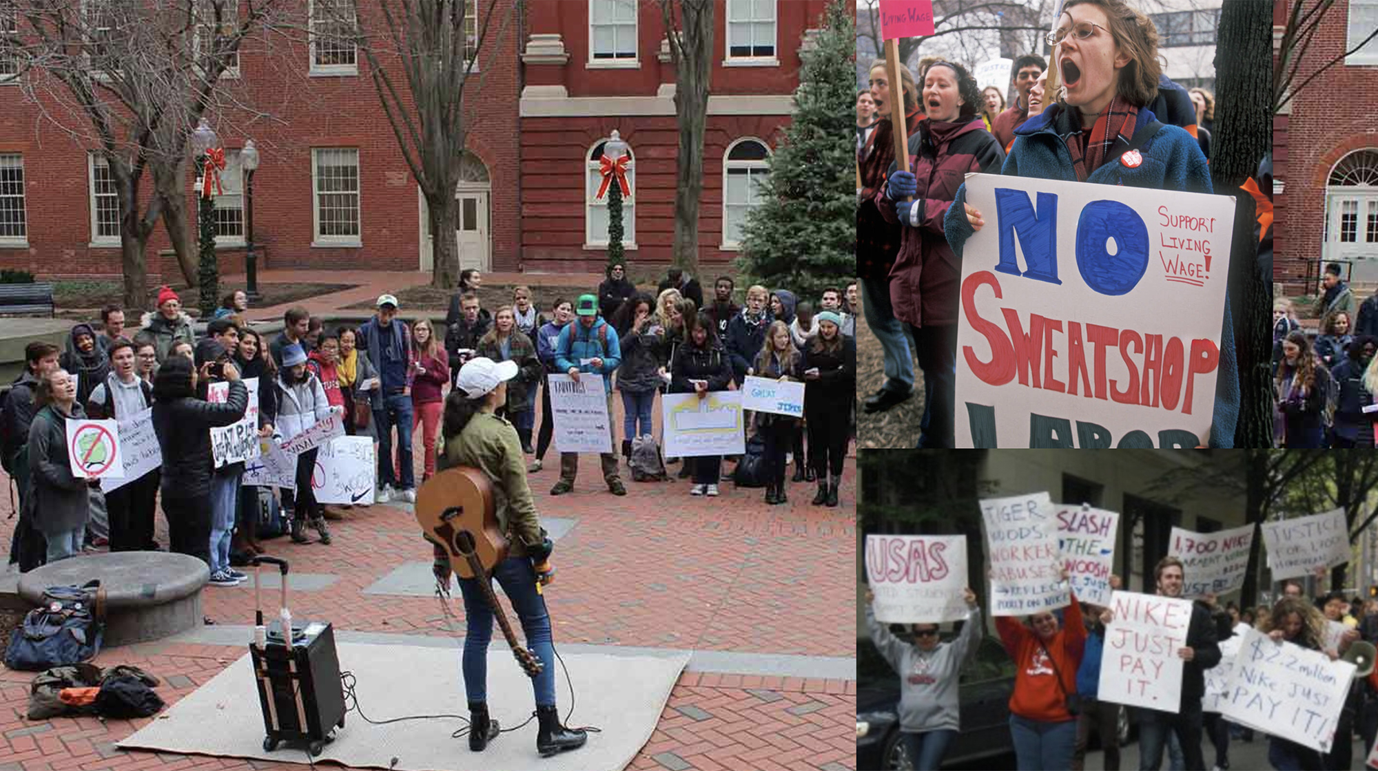 USAS: Students vs Sweatshops with Sit-ins and Solidarity